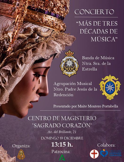 Concierto – «Más de tres décadas de&nbsp;música»